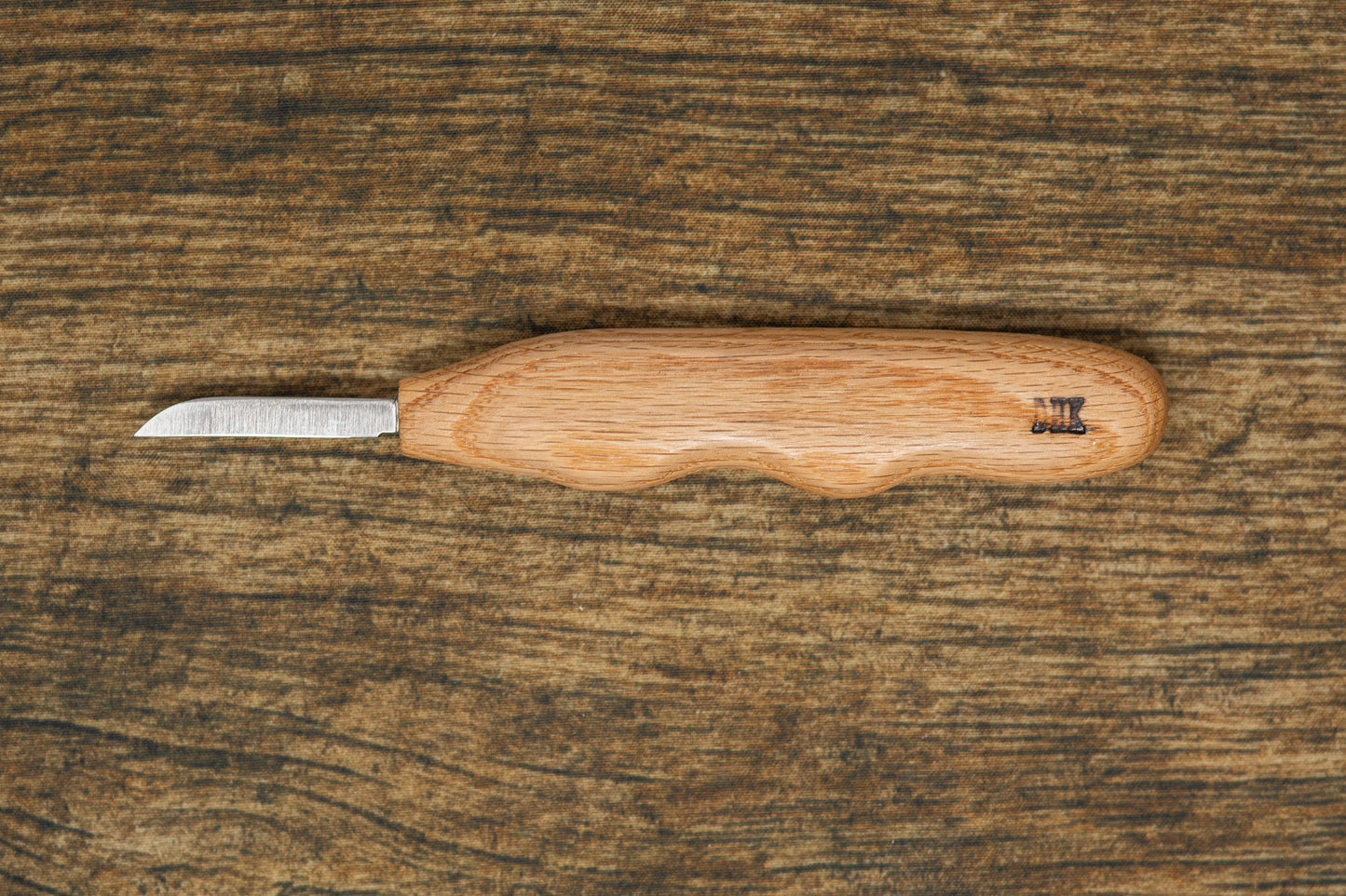 Finger Groove Handle Carving Knife