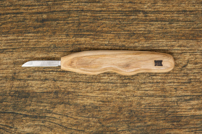 Finger Groove Handle Carving Knife