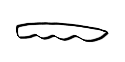 Finger Groove Handle Carving Knife – Deep Holler Knives